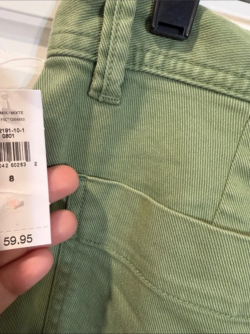 GAP high rise wide leg crop 8 NWT - Picture 6 of 8